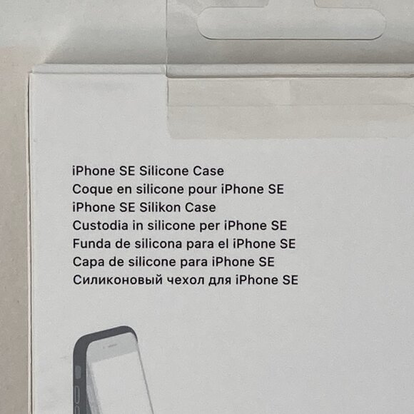 Apple - iPhone SE/7/8 Silicone Pink Chalk Case - New in Box - Picture 4 of 5